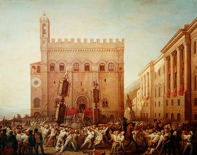 The Traditional Festival of Candles by Italian School