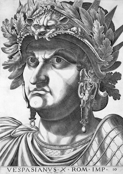 Vespasian (9-79 AD), 1596 by Italian School