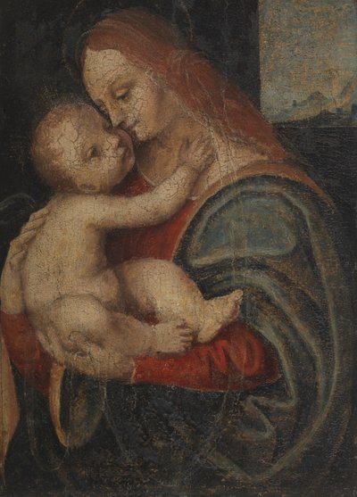 Virgin and Child by Italian School