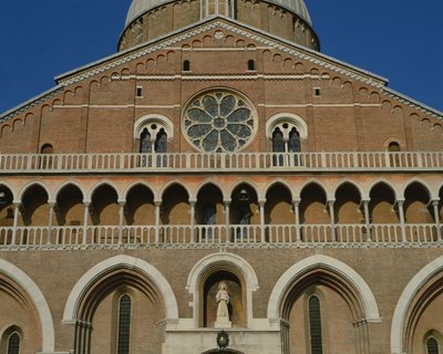 West facade (detail) by Italian School