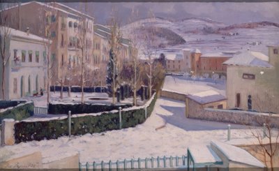 Snowy Olot by Iu Pascual i Rodés