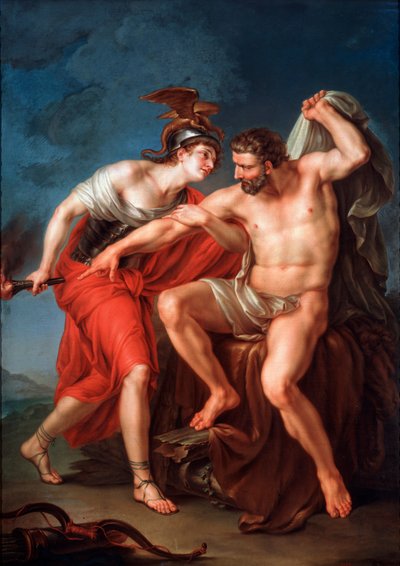 The Self-immolation of Hercules by Ivan Akimovich Akimov