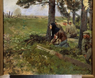 A Nurse with the Russian Troops by Ivan Alexeyevich Vladimirov