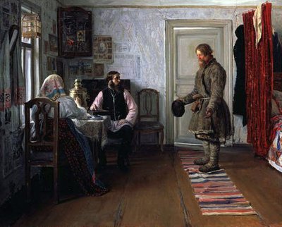 Quitting, 1890 by Ivan Bogdanov