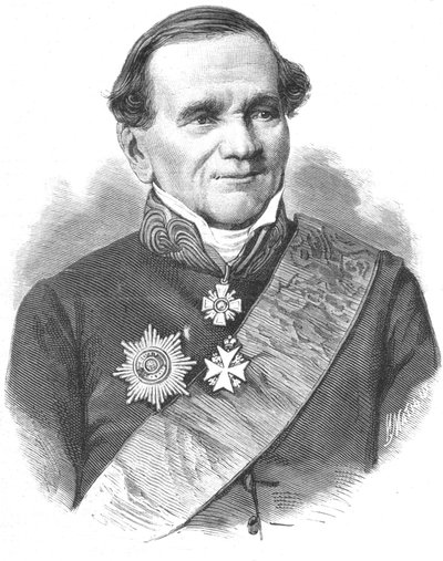 Fyodor Nikolayevich Glinka 1786-1880 by Ivan Ivanovich Matyushin