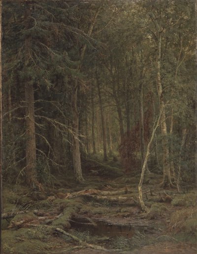 Backwoods by Ivan Ivanovich Shishkin