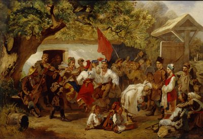 The Wedding Feast by Ivan Ivanovich Sokolov