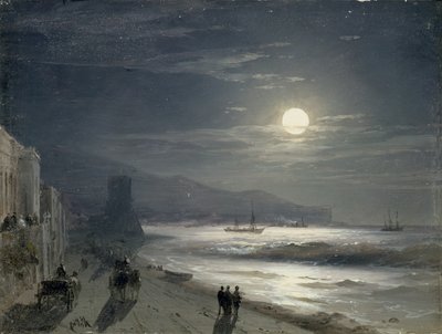 Moon Night by Ivan Konstantinovich Aivazovsky