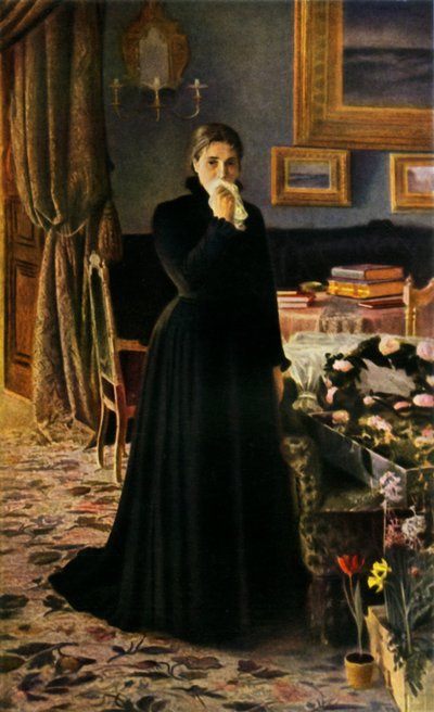 Inconsolable Sorrow by Ivan Kramskoy