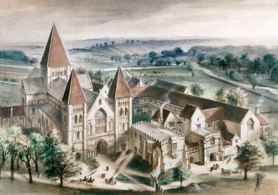 Castle Acre Priory by Ivan Lapper