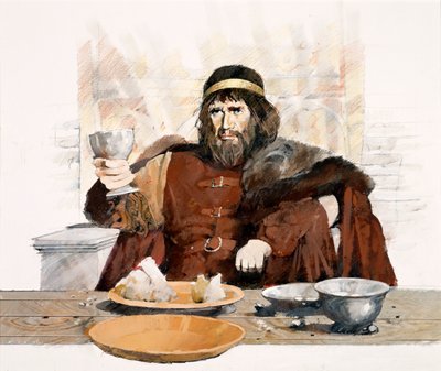 Dark Age Cornish King by Ivan Lapper