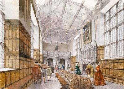 Kirby Hall, early 17th century by Ivan Lapper