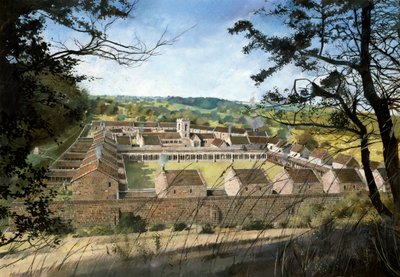 Mount Grace Priory by Ivan Lapper