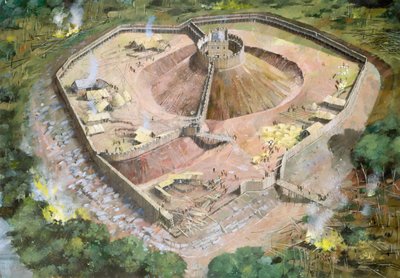 Pickering Castle, 12th Century, c. 1990-2010 by Ivan Lapper
