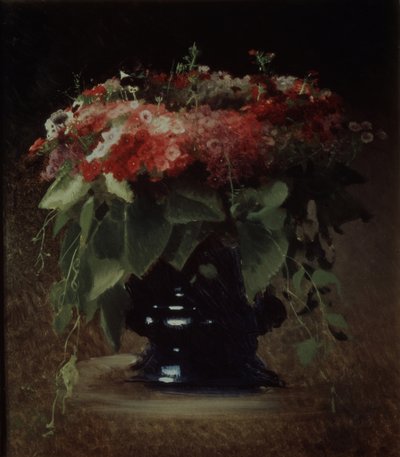 Bunch of Flowers. Phloxes, 1884 by Ivan Nikolaevich Kramskoy