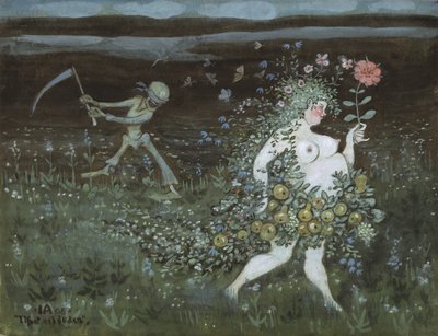 Life and Death by Ivar Axel Henrick Arosenius