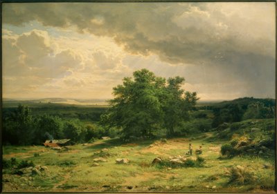 I.I. Shishkin, View of the Surroundings of Düsseldorf by Ivan Ivanovich Shishkin