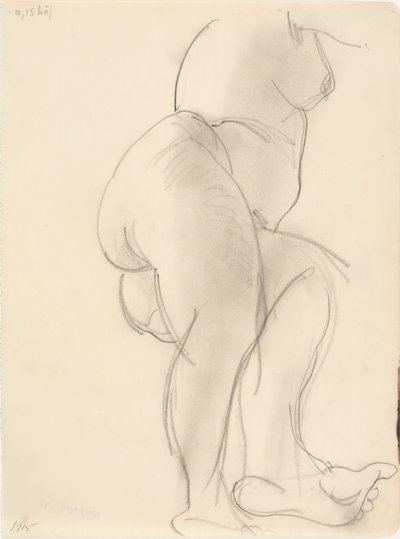 Female Model, Lying Down by J.A. Jerichau