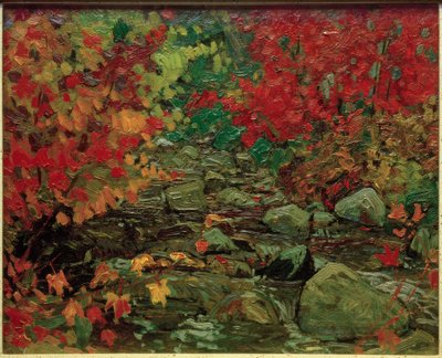 Autumn Leaves, Batchewana Wood by J.E.H. MacDonald