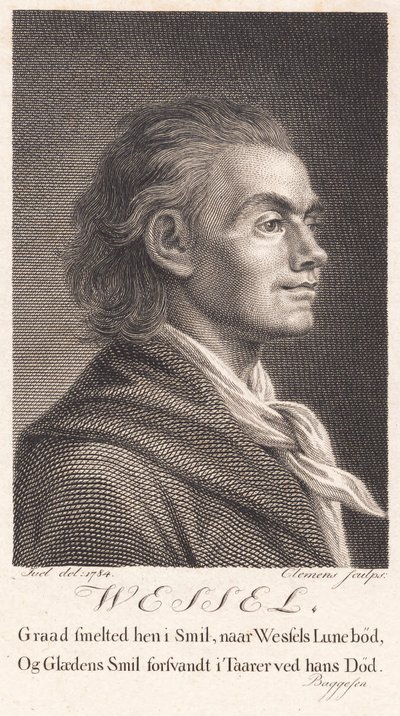 Johannes Hermann Wessel by J.F. Clemens