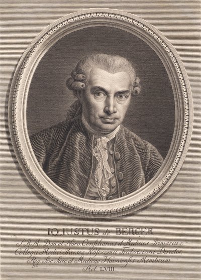 Portrait of Doctor Johan von Berger by J.F. Clemens