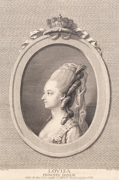 Princess Louise, Married to Carl of Hesse by J.F. Clemens