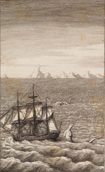 The Ship and the Sea Monster by J.F. Clemens