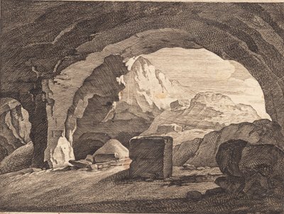 View Through a Rock Arch by J.F. Clemens