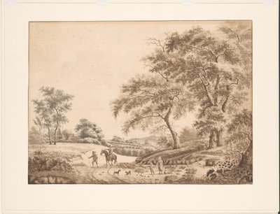 Landscape by J.H. de Friderici (signed by artist)