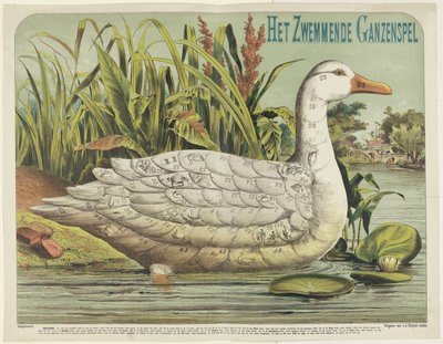 The Swimming Goose Game by J.J. Sleijser