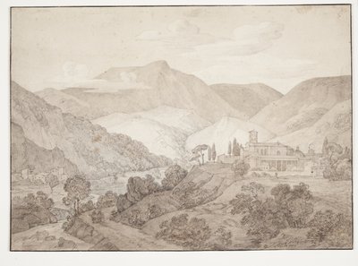 Capuchin Monastery in Spoleto by J.L. Lund