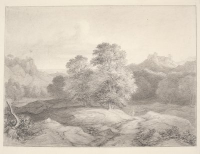 Landscape from the Surroundings of Rome by J.L. Lund