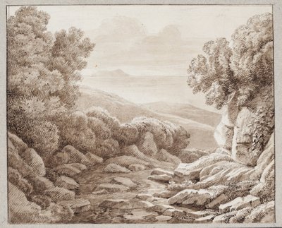 Landscape at Montenero by J.L. Lund