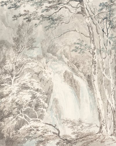 A Waterfall, 1795-1796 by Joseph Mallord William Turner