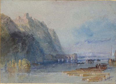 Chateau Hamelin, between Oudon and Ancenis by Joseph Mallord William Turner