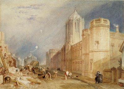 Christ Church College, Oxford by Joseph Mallord William Turner