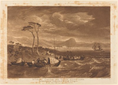 Inverary Castle and Town, 1816 by Joseph Mallord William Turner