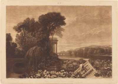 Isis, Published 1819 by Joseph Mallord William Turner
