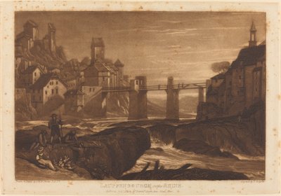 Lauffenbourgh on the Rhine by Joseph Mallord William Turner