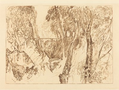Mill near the Grand Chartreuse by Joseph Mallord William Turner