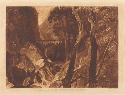 Mill near the Grand Chartreuse by Joseph Mallord William Turner