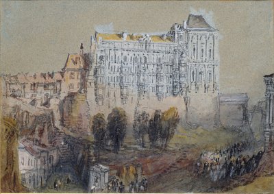 Palace at Blois by Joseph Mallord William Turner