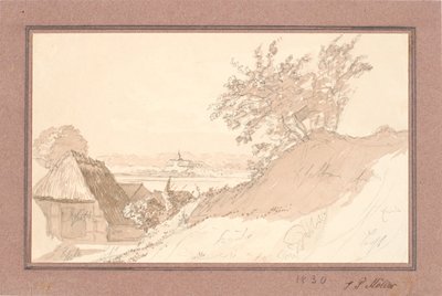 The Castle Gottorf Seen from Tahrdorff by J.P. Møller