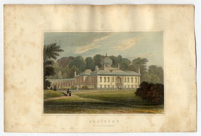 Sezincote House, Gloucester, 1823 by J.P. Neale
