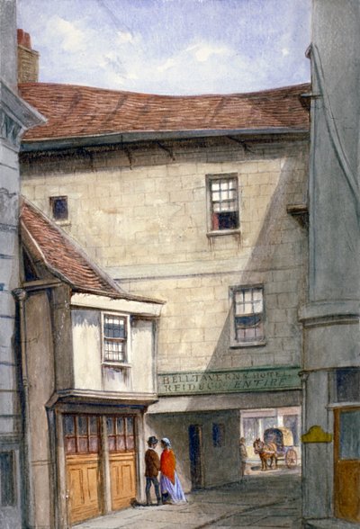 Bell Tavern, Addle Hill, London by JT Wilson