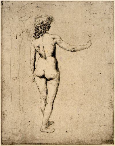 Nude Study by J. Alden Weir