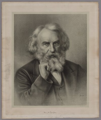 Henry Wadsworth Longfellow by J. Baker