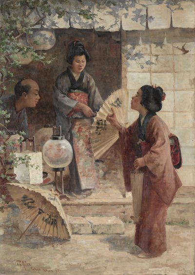 The Last Price, 1895 by J. C. Arter.