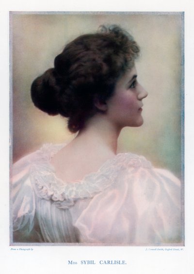Sybil Carlisle, Actress by J Caswall Smith