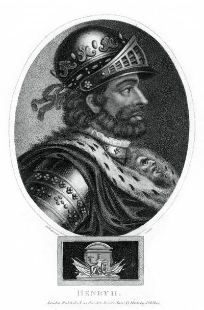 Henry II, King of England by J. Chapman